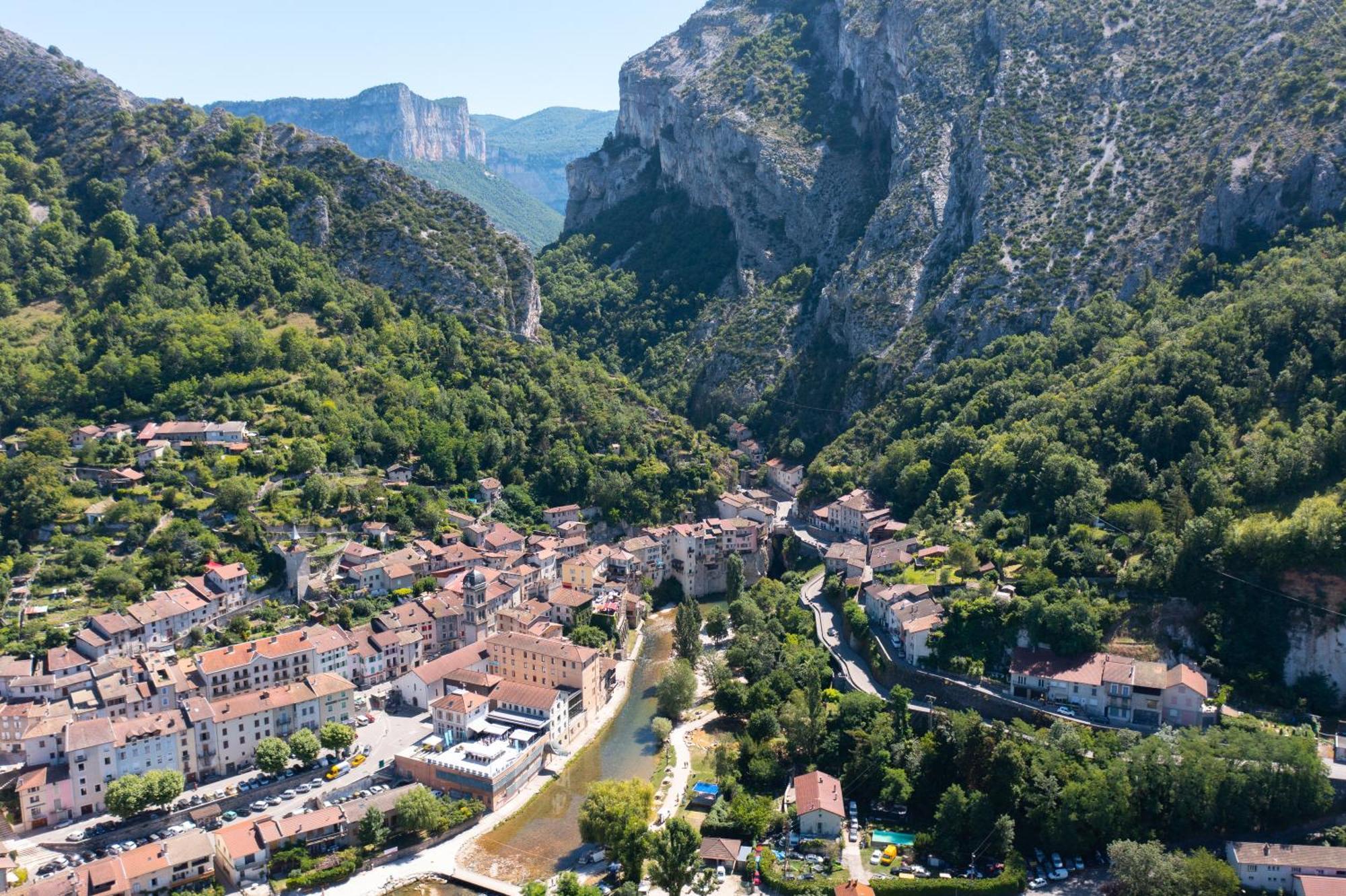 Hotel Du Musee De L'Eau Pont-en-Royans Dış mekan fotoğraf
